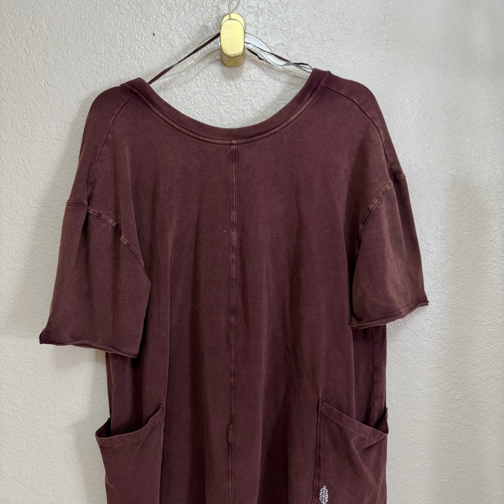 New Free People x FP Movement hot shot tee romper - Picture 4 of 11